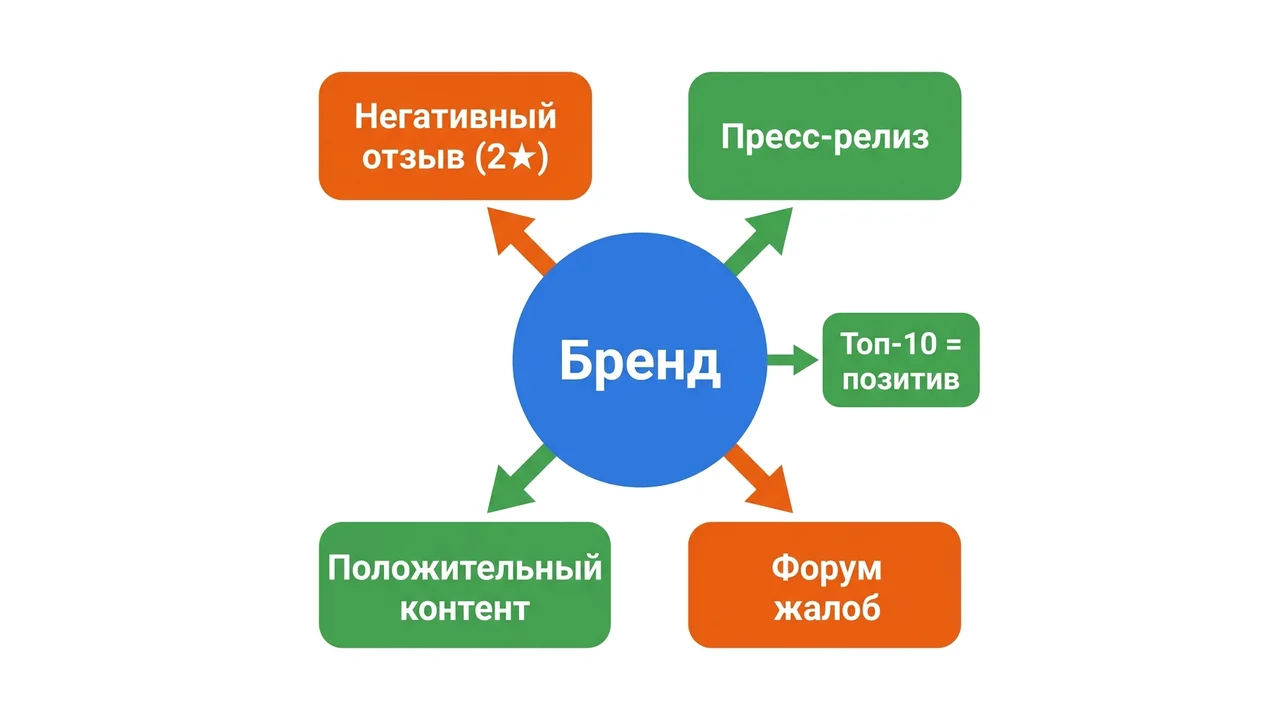 SERM: управление репутацией через позитивный контент в топ-10
